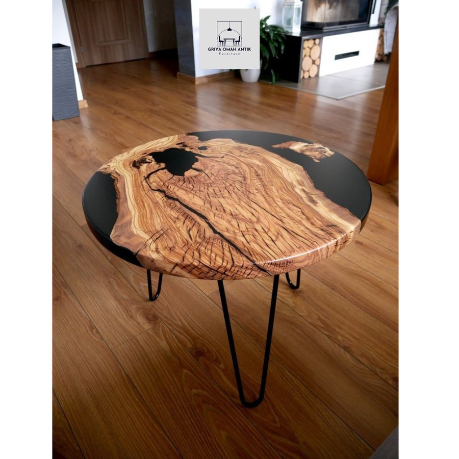 meja resin/meja terbaru/meja kayu/meja ruang tamu/meja lesehan/meja custom/meja bulat/meja kopi/meja