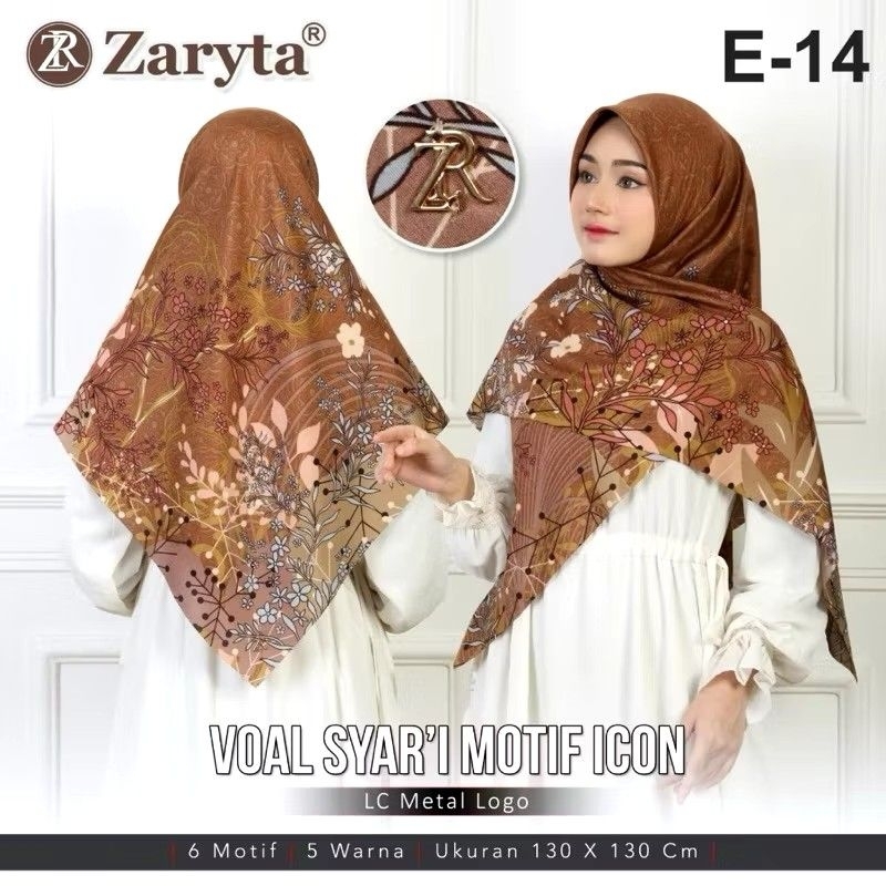 Segiempat Syari 130x130. Jilbab Segiempat Syari . Kerudung Segi4 Jumbo Motif