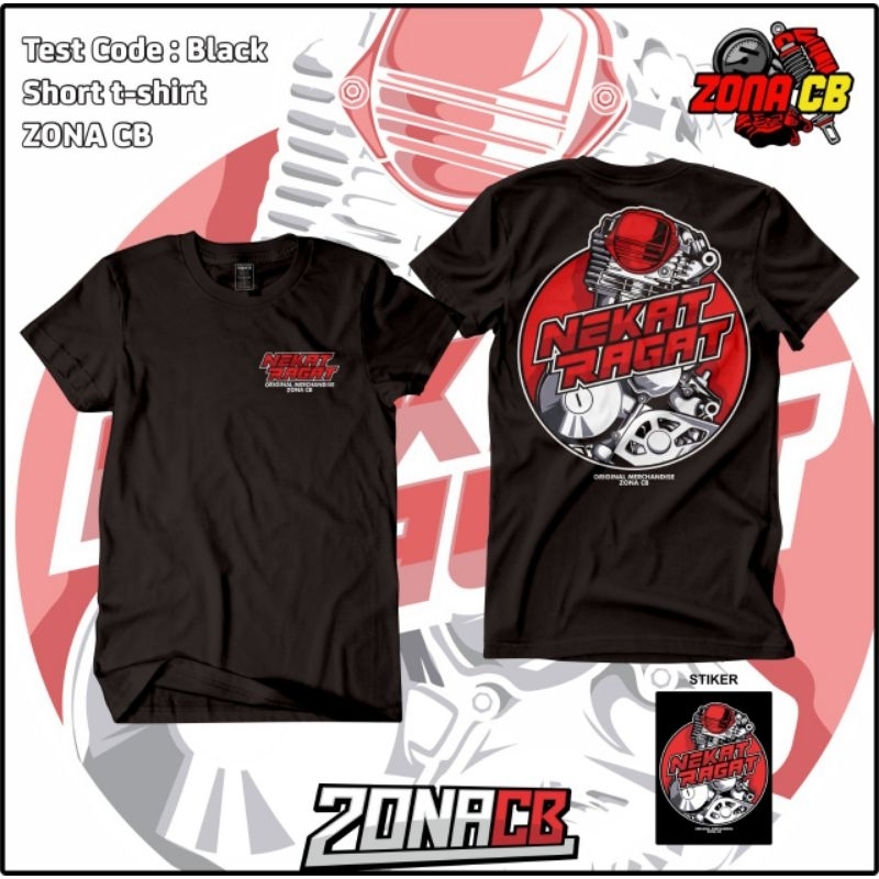 kaos zona cb original nekat ragat / kaos zonacb