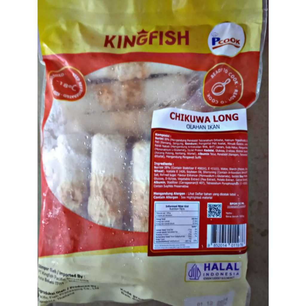 

KINGFISH Chikuwa Long 500 Gram
