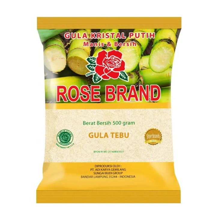 

Gula Pasir Premium Rose Brand 1kg | Sugar Gula Rosebrand - 1 Kg