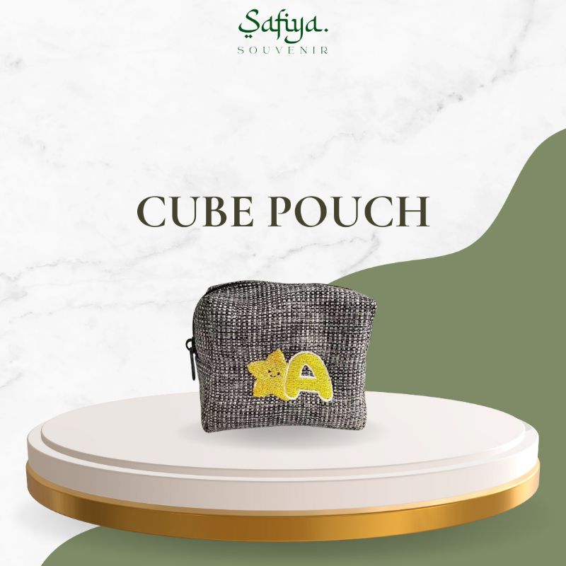 

CUBE POUCH BORDIR HAMPERS RAMADHAN MUSLIM GOODIE BAG CUSTOM