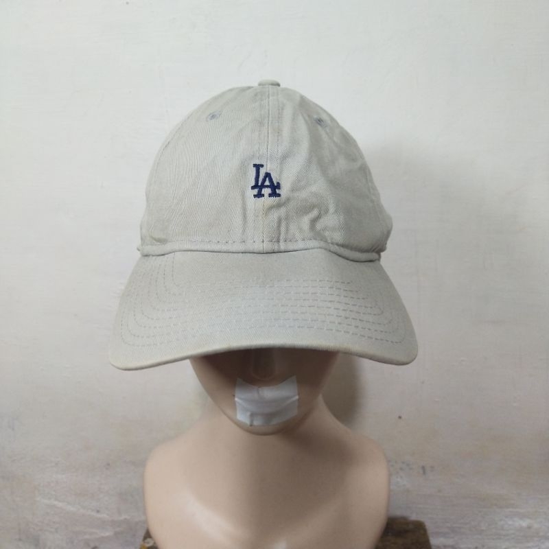 Topi LA 9forty new era cap company  grey , Bekas second original