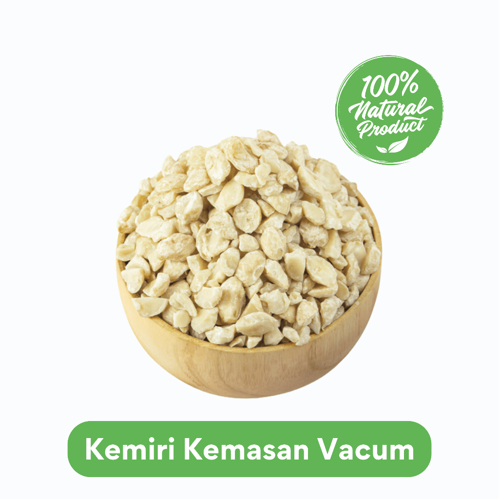 

Kemiri Pecah Super Kemasan Vakum 250g Praktis dan Tahan Lama