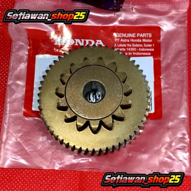 Gigi Gir Gear Kecil Stater Verza Megapro Mono CRF 150 Original Gear stater