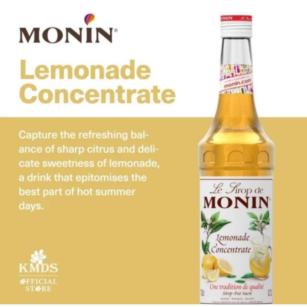 

SIRUP SYRUP MONIN LEMONADE CONCENTRATE 700ML