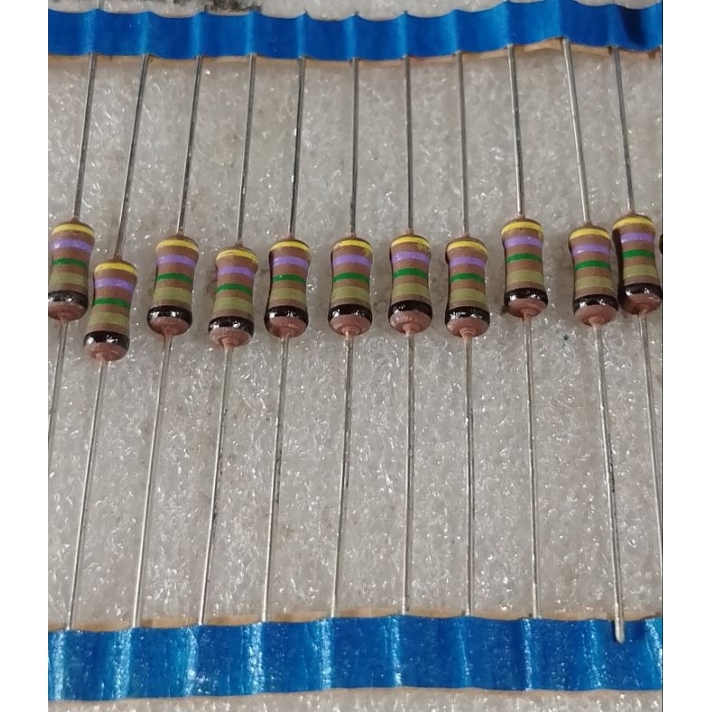 resistor  3m3 4m7 10M 1 watt original 5pcs