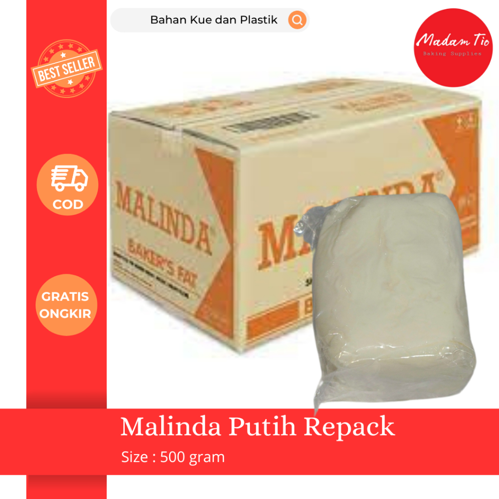 

Margarin Malinda Putih 500gram 1pcs