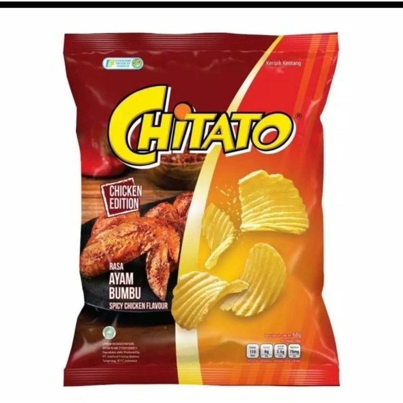 

Snack Ciki Chitato rasa ayam bumbu