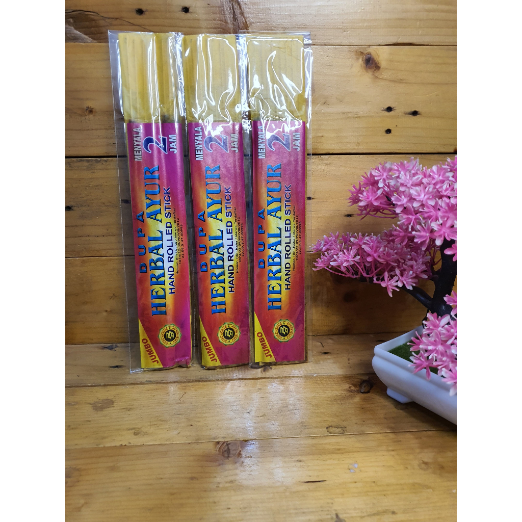 Dupa Ayur Jumbo Dupa Ayur Herbal Dupa Wangi Aroma Terapi Tahan Lama