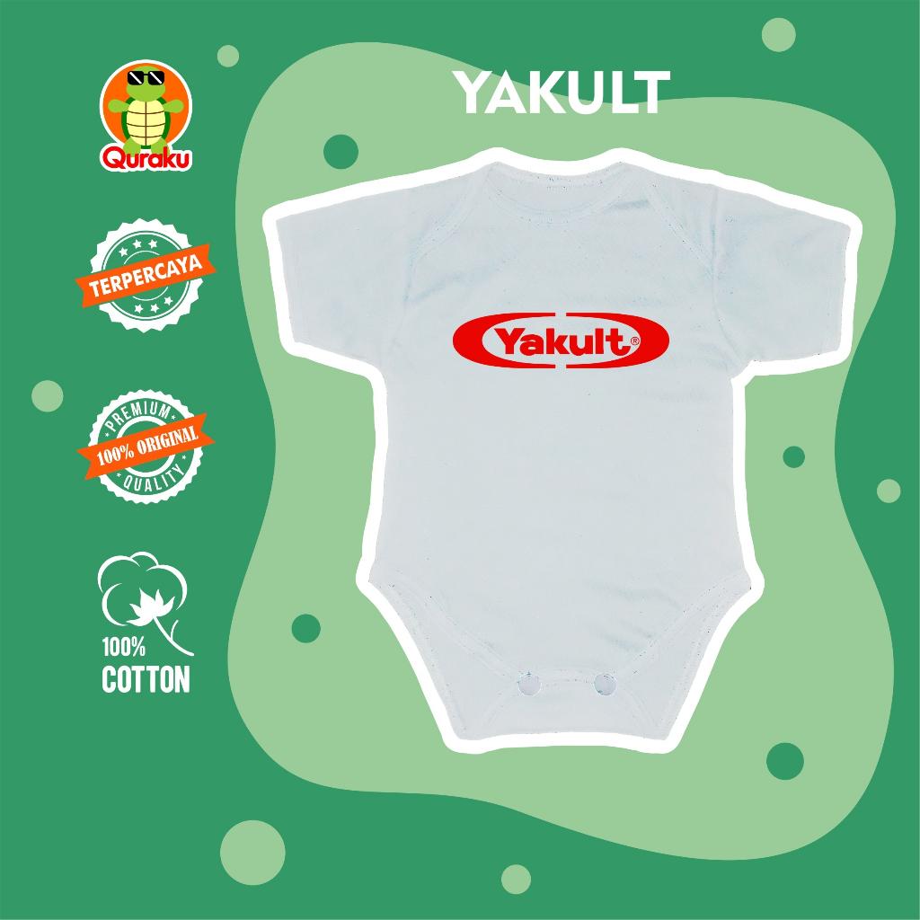 Baju Bayi Bodysuit Jumper Bayi Jumpsuit Motif Minuman Keluarga Susu Yakult Lucu Murah untuk Newborn 