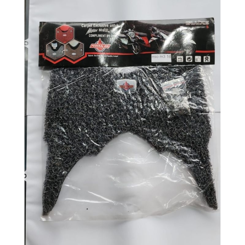KARPET/ KESET ALAS PIJAKAN KAKI UNTUKMOTOR MIO M3 2016 FEDERAL