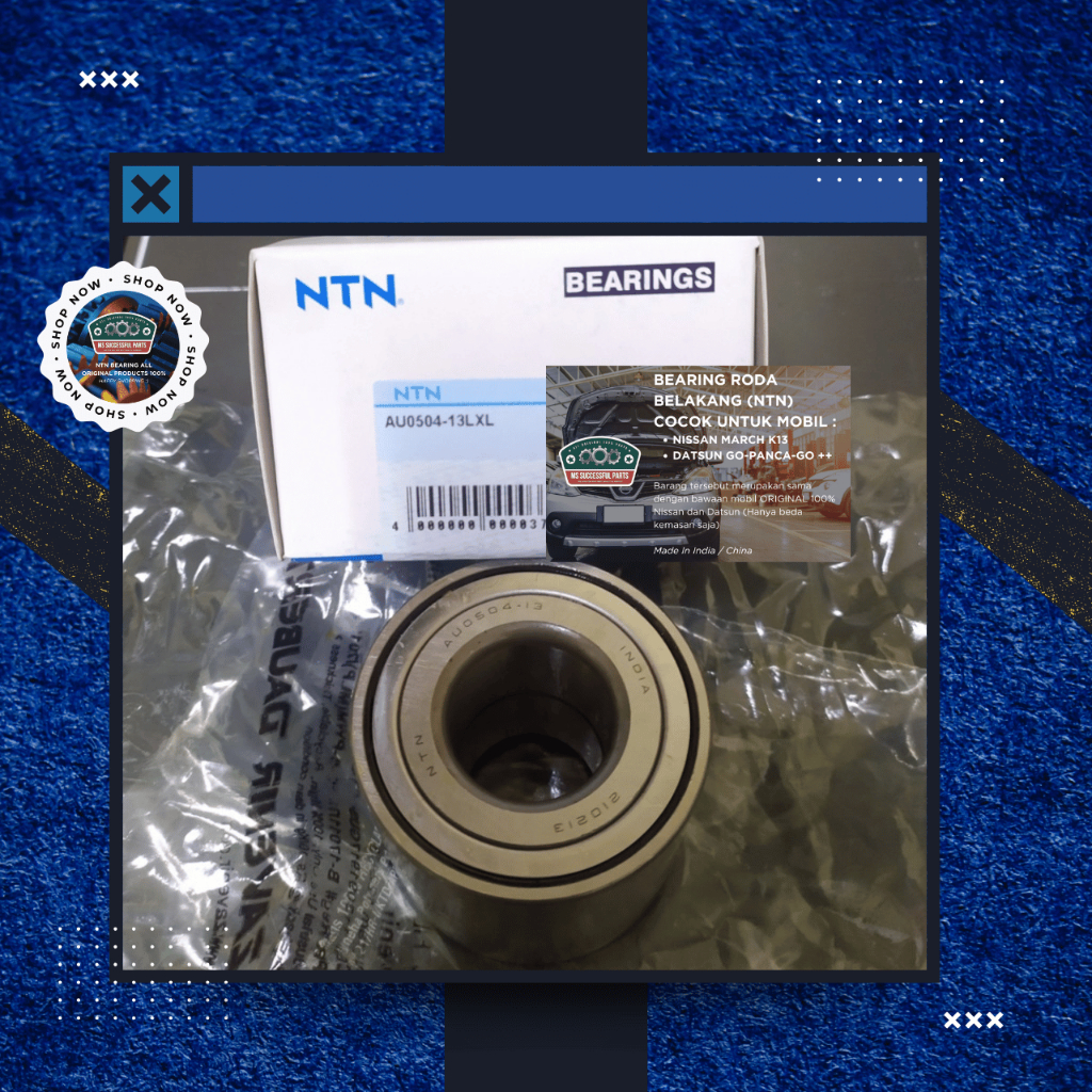 BEARING RODA BELAKANG DATSUN GO NISSAN MARCH NTN ORIGINAL