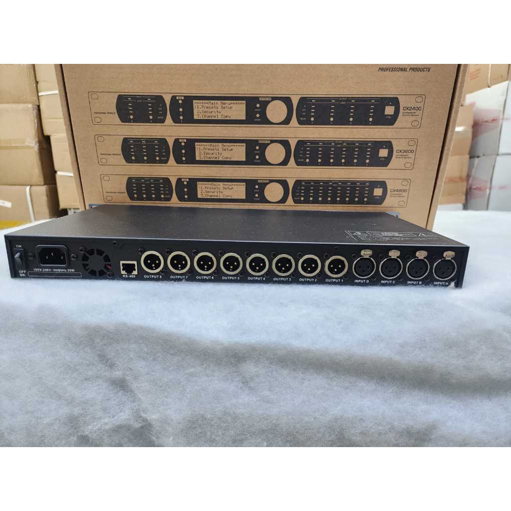 DLMS SPEAKER MANAGEMENT DBX CX4800 / CX 4800 – 4IN 8OUT NEW