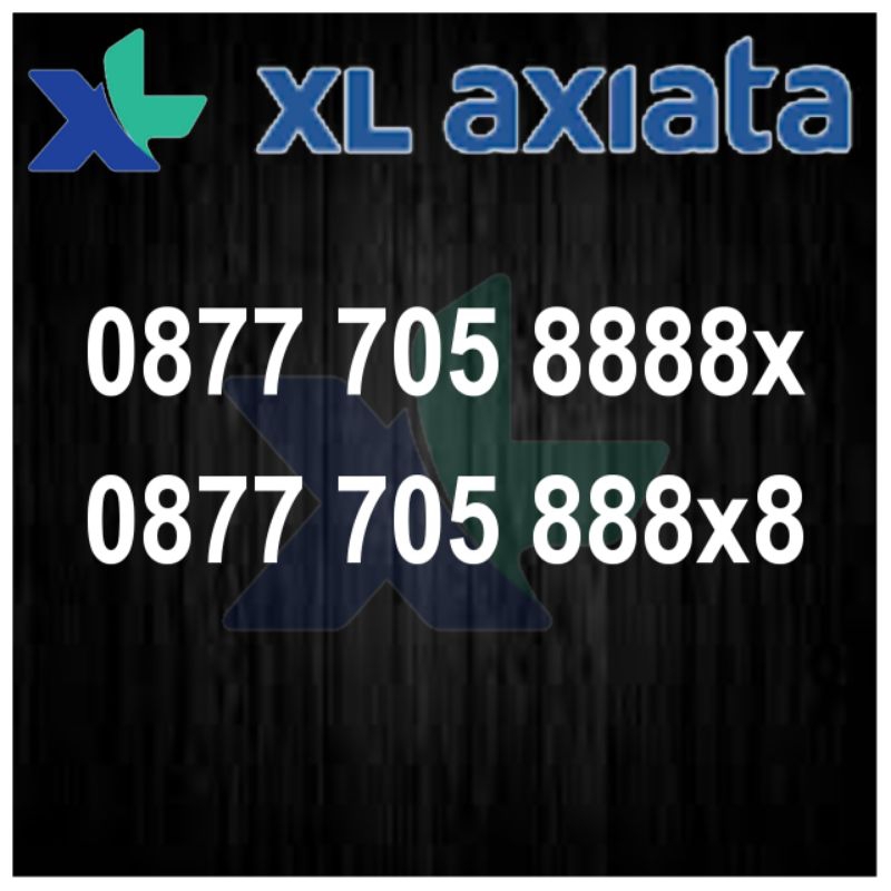 nomor cantik xl  4g 5g 705 88880 88885 88886 88887 88889