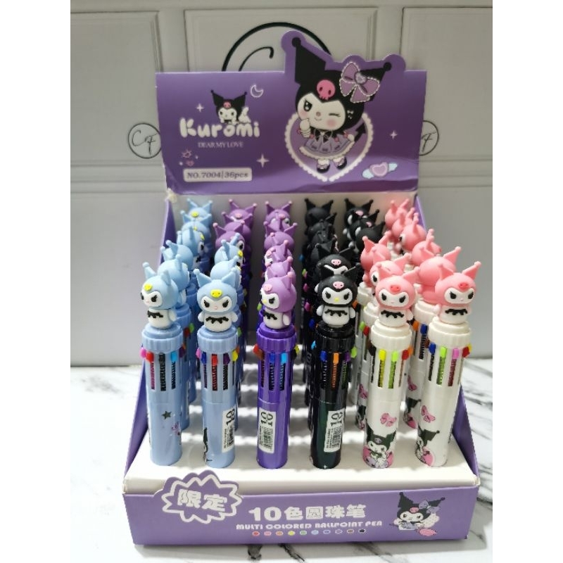 

Pulpen Mekanik 10 Warna - Pulpen Mekanik Karakter 3D