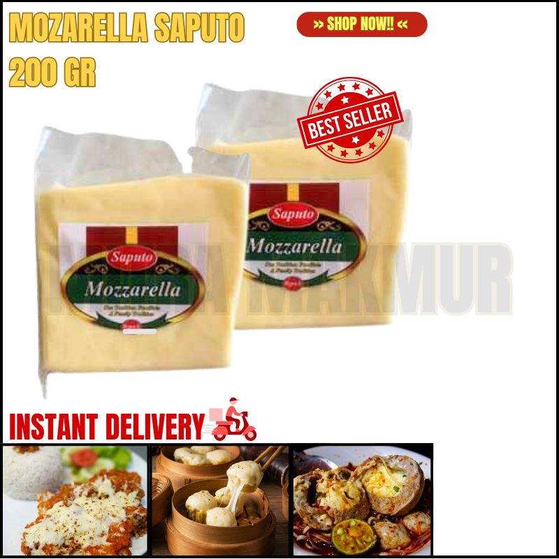 

keju mozarella saputo 200 gr / mozarella / saputo