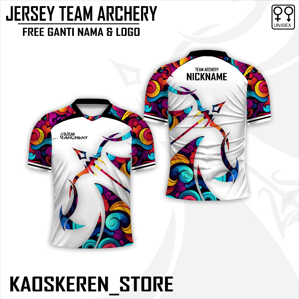 jersey panahan kaos archery Baju olahraga archery panahan jersey archery dewasa kaos archery panahan