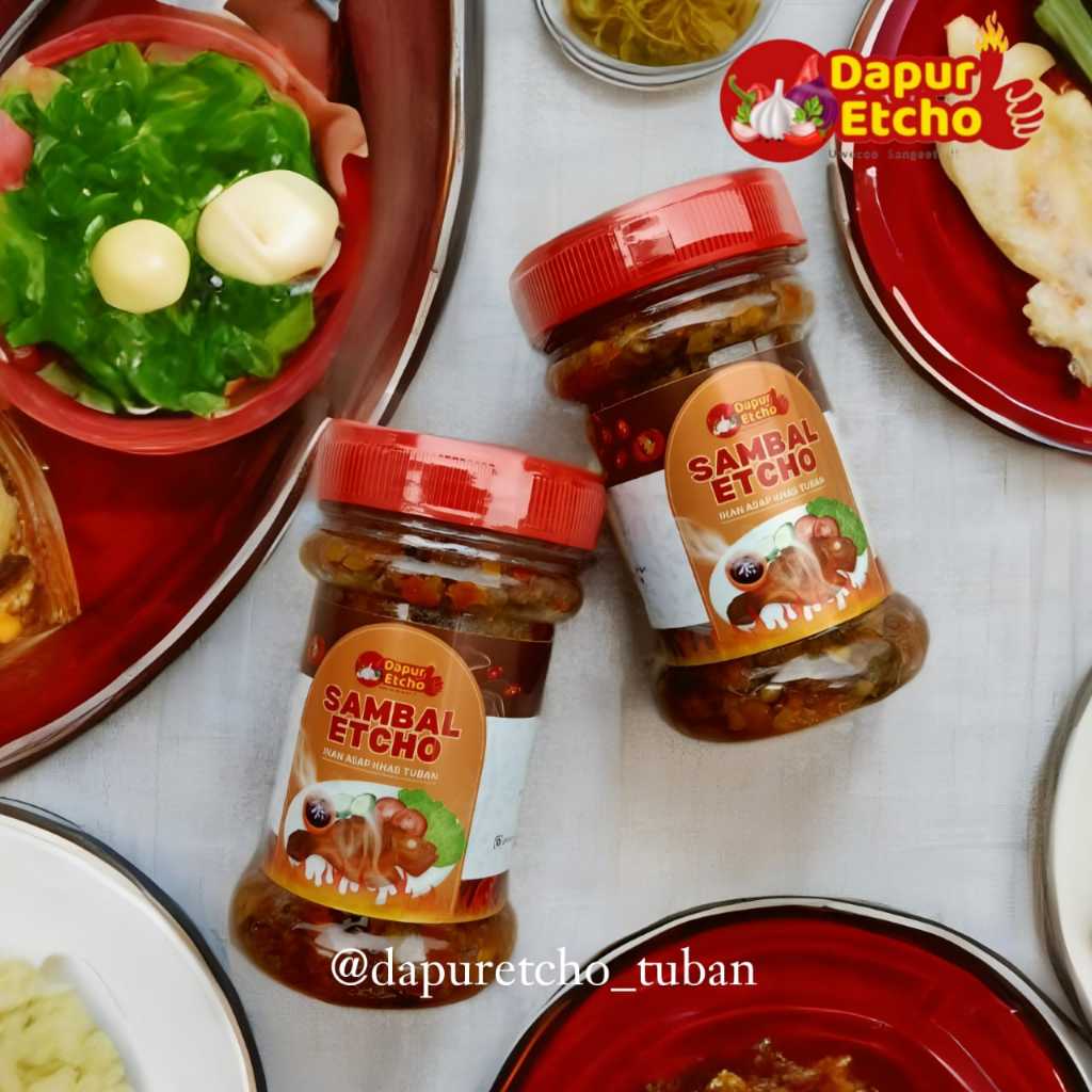 

SAMBAL IKAN ASAP KHAS TUBAN ETCHO SANGET!! Kemasan Jar 150 gr
