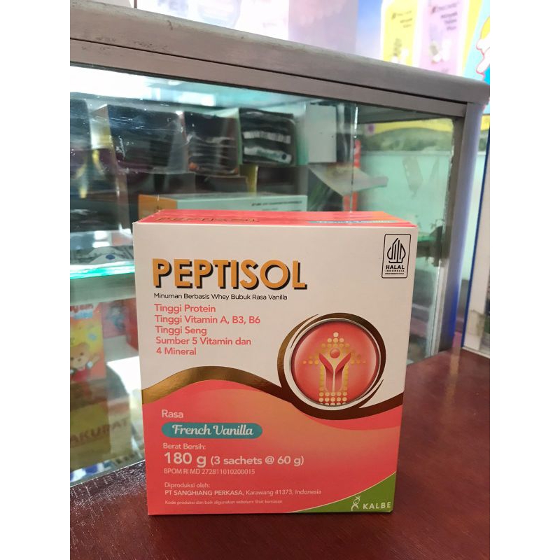 

PEPTISOL RASA FRENCH VANILLA ( 180g )