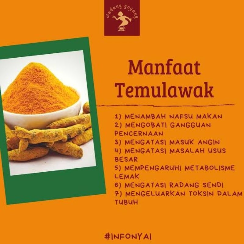 

Wedang Manfaat Temulawak