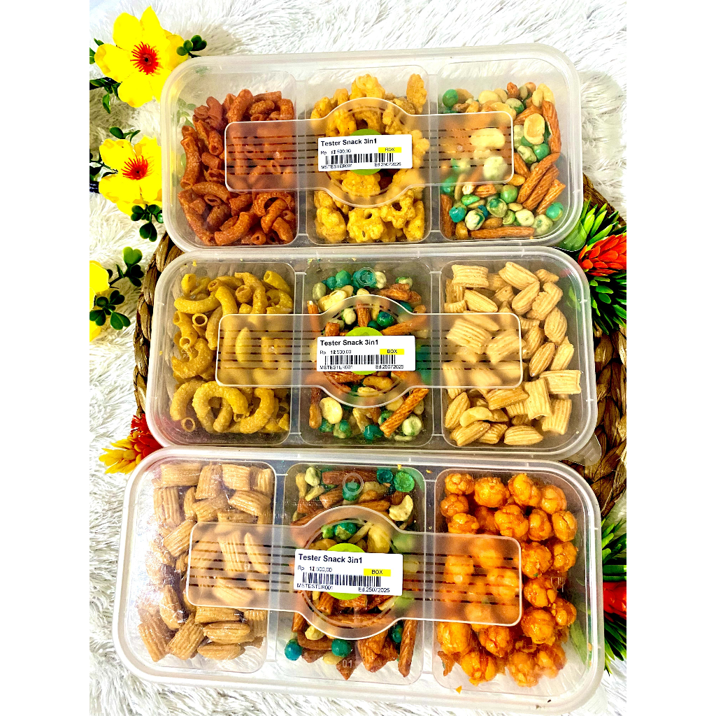 

Tester Snack 3in1 Murah dan Simple