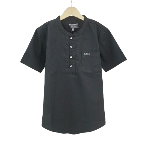 FREE ONGKIR COVLEOS MUMAYIZ BAJU KOKO/BAJU KURTA KEMEJA LENGAN PENDEK ANAK USIA 4-15 TAHUN BAHAN