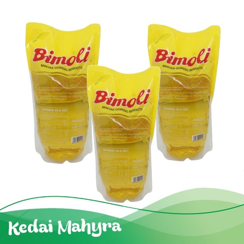 

BIMOLI Minyak Goreng Pouch 1 Liter x 3