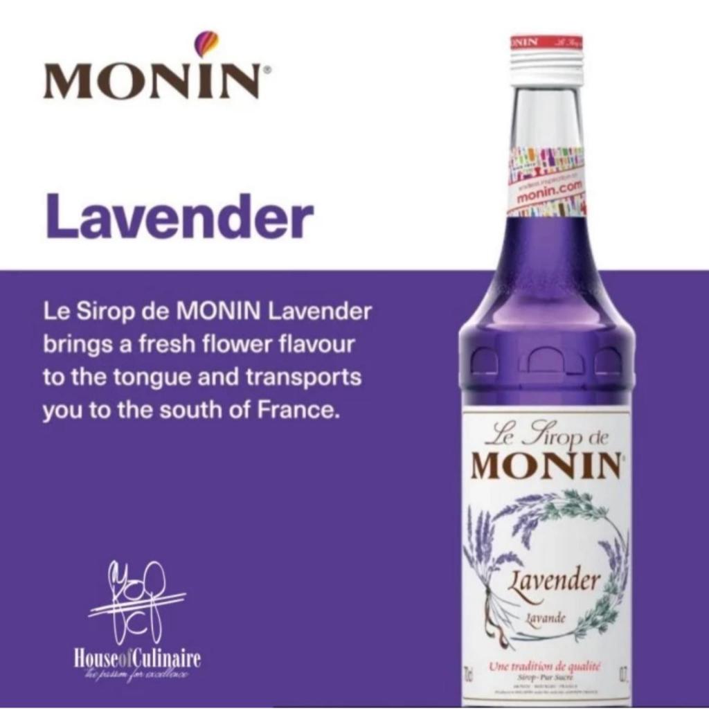 

MONIN FLAVORS LAVENDER 700 ML