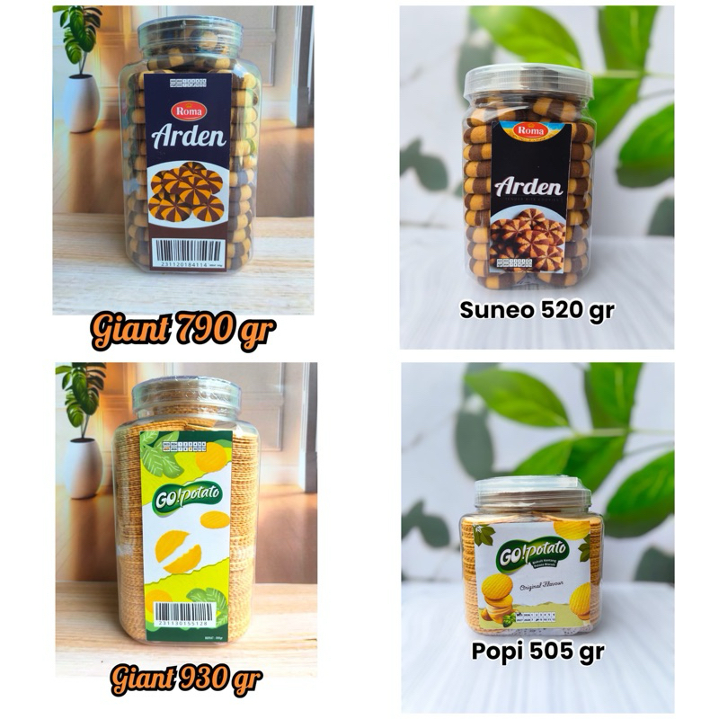 

Snack/Kue Toples Lebaran Arden - Go Potato