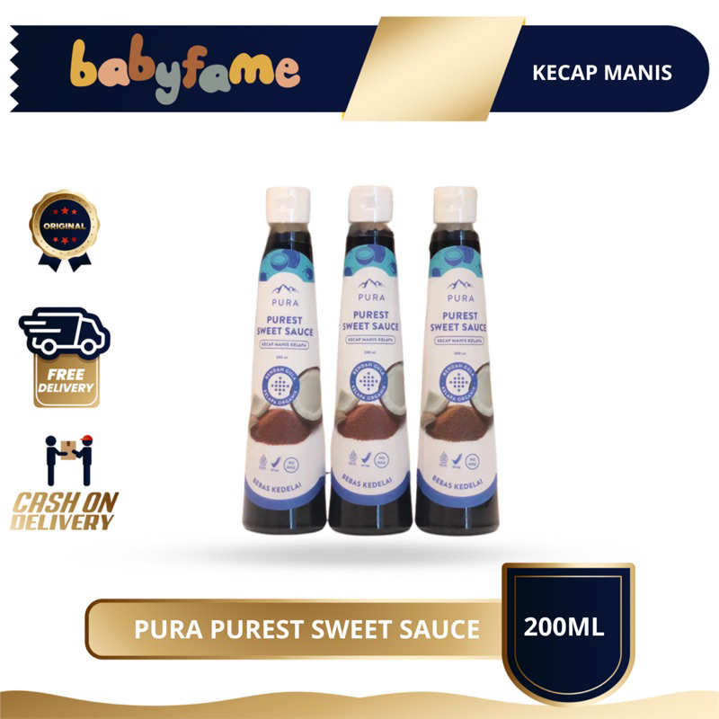 

PURA PUREST SWEET SAUCE | 200ML | KECAP MANIS