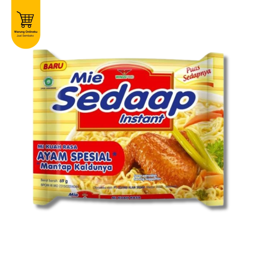 

MIE SEDAAP INSTAN MI KUAH RASA AYAM SPESIAL