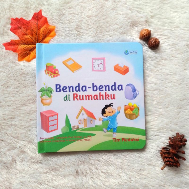 [Ready] HBS - Boardbook Anak Benda Benda Di Rumahku