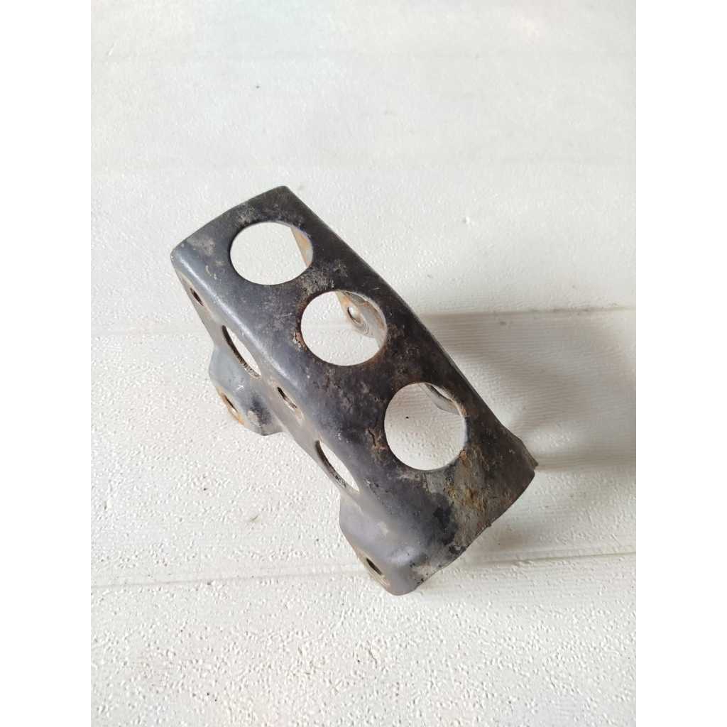BRACKET BREKET DUDUKAN PANGKON RANGKA MESIN HONDA GL100 GL 100 PLATINA ORIGINAL SECOND