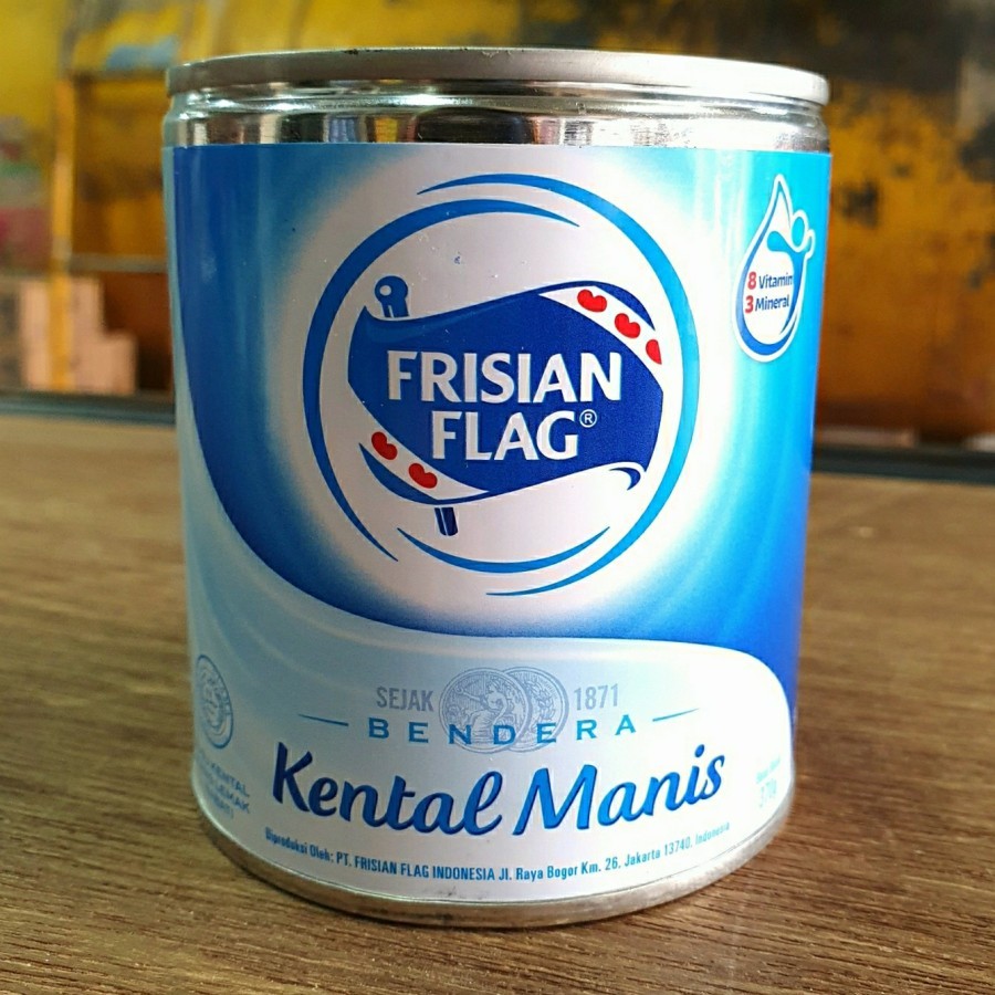 

Susu Kaleng Frisian Flag Putih / susu kental manis
