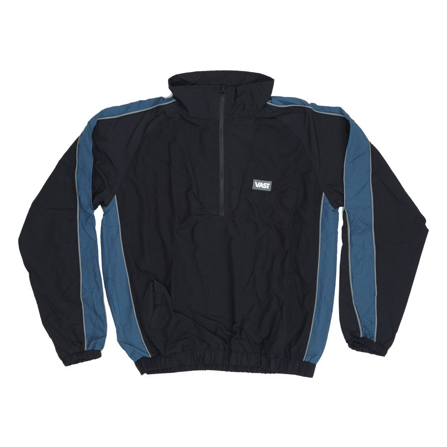 VAST TRACKSUIT JACKET BLACK/NAVY