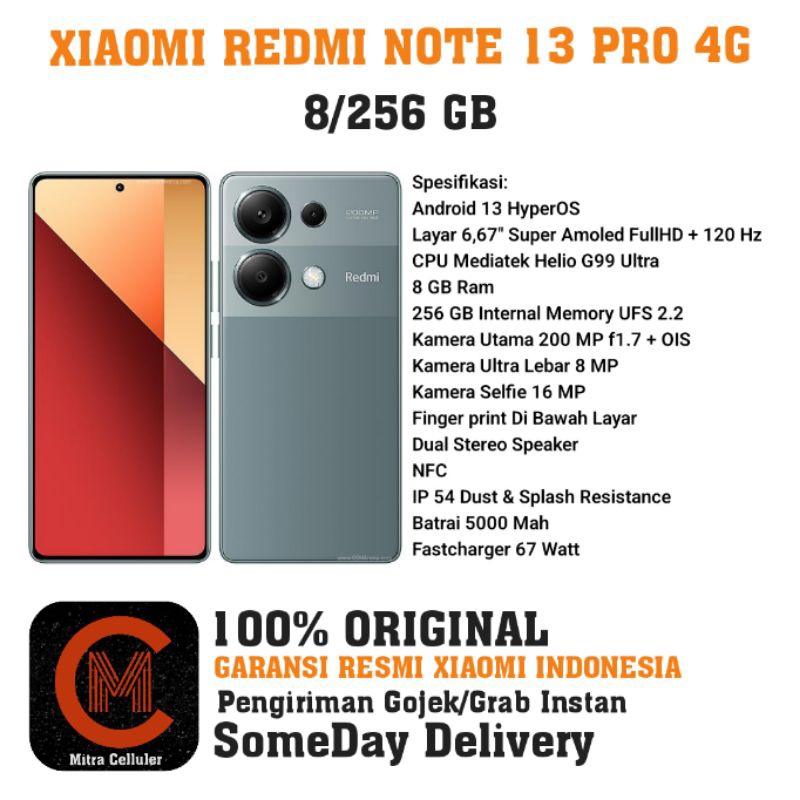 Xiaomi Redmi Note 13 pro 4G 8/256 GB