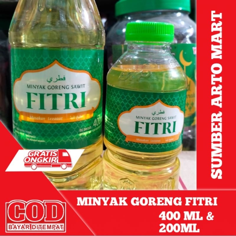 

Minyak Goreng Fitri 400ML - 200ML