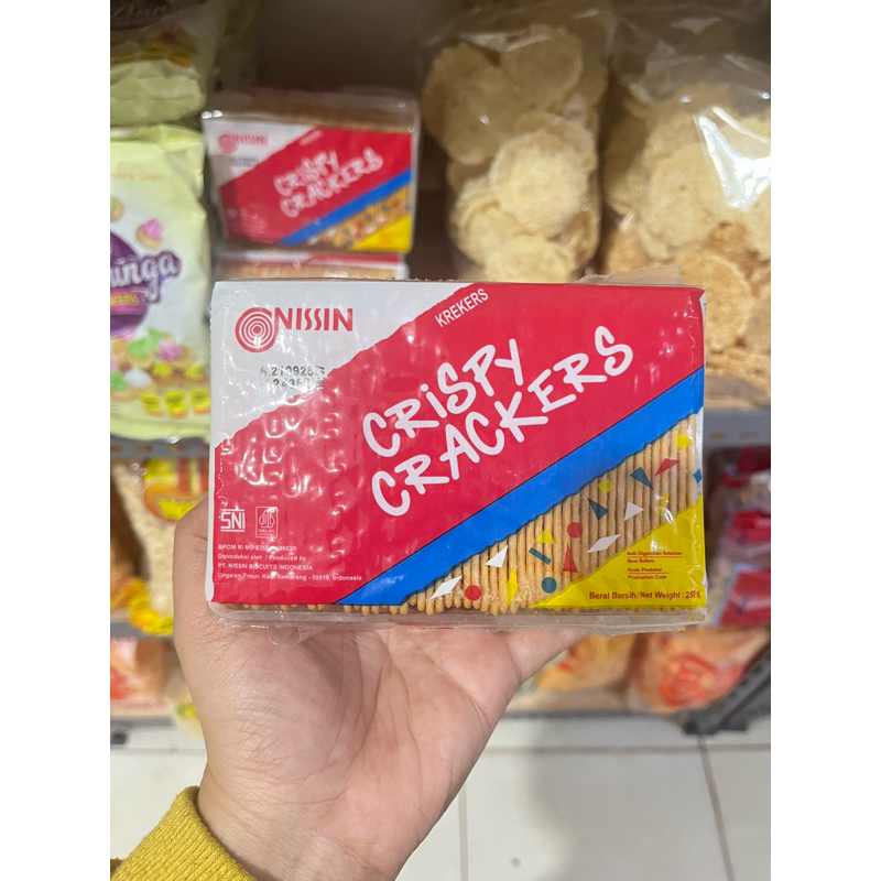 

Nissin crispy crackers