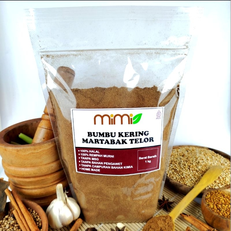 

Bumbu Kering Martabak Telor 1 kg Khas Lebaksiu
