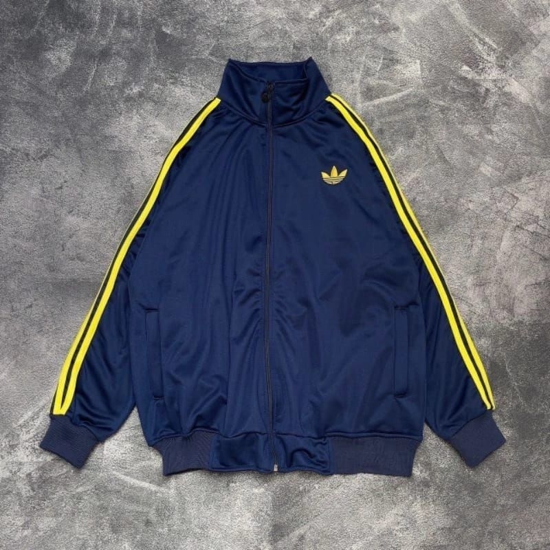 TRACKTOP ADIDAS NAVY LIST GOLD