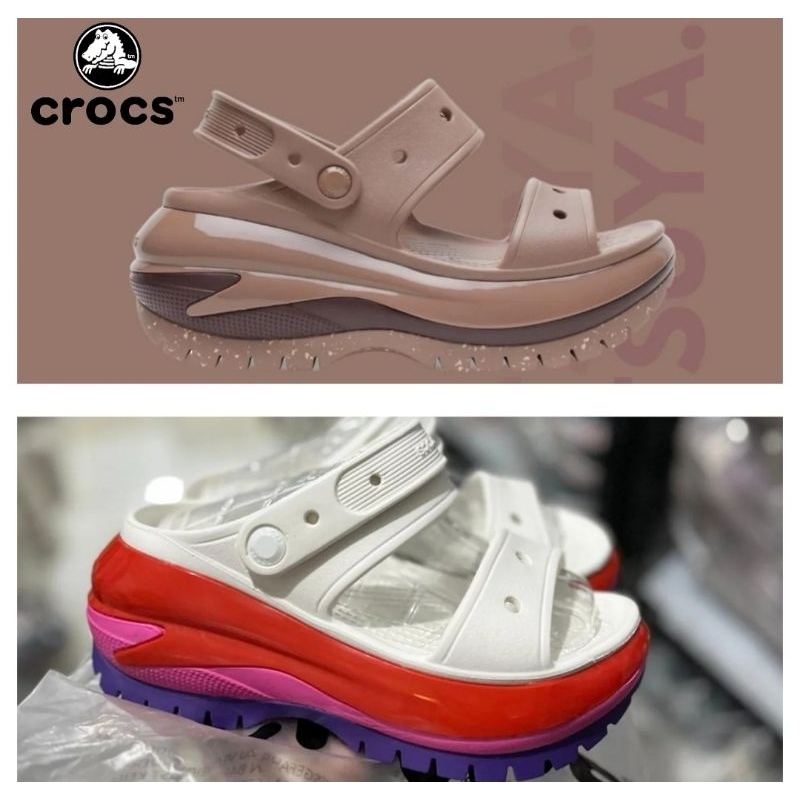 Crocs Mega Crush Sandal / Sandal Wanita Crocs Mega Crush