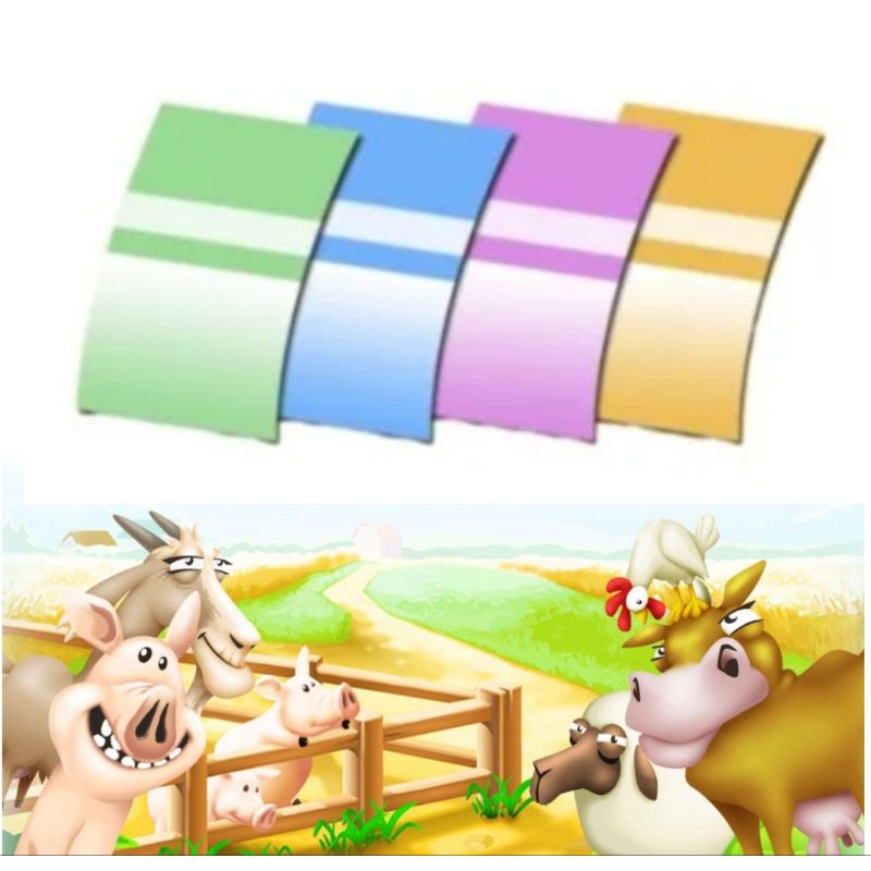 

1.000 Sticker Vocher warna HAD3