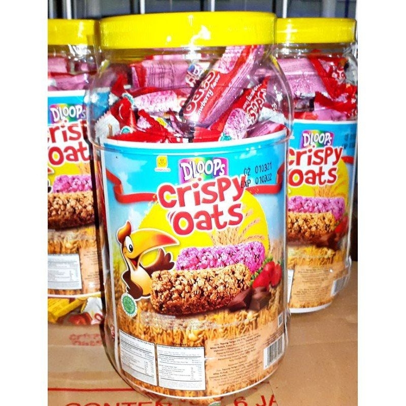 

TERMURAH !!! Dloops Oat Crispy Ass Toples 400gr