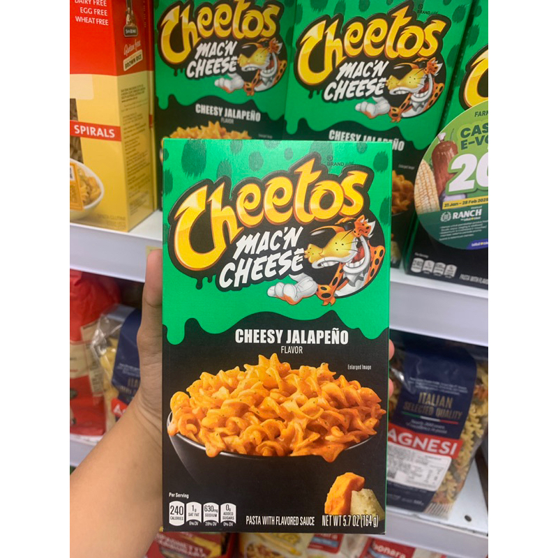 

Cheetos Mac'n Cheese Cheesy Jalapeno Flavor