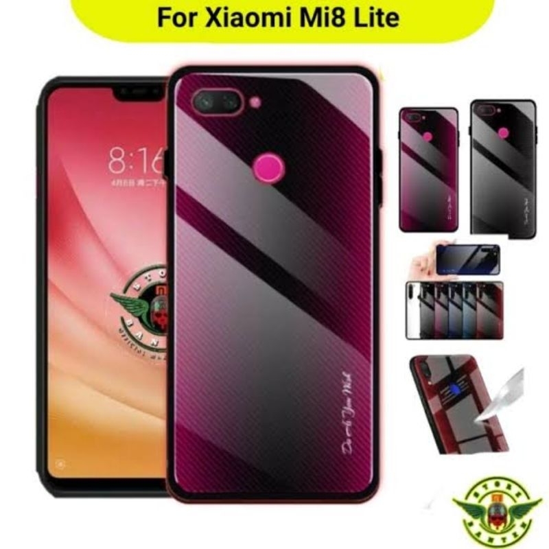Case XiaoMi 8 Lite - Black Matte Ultrathin Ultra Thin Silikon Casing Softcase Mi 8 lite Mi8 Lite