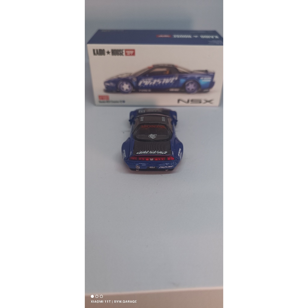 MINIGT kaido honda nsx biru