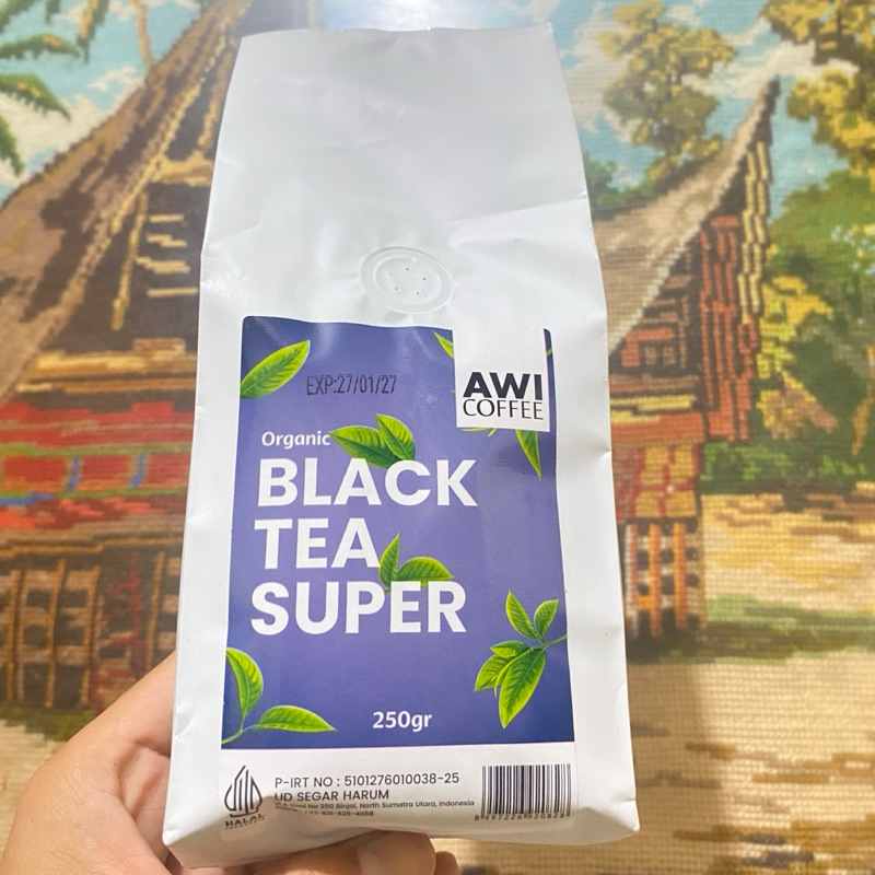 

Black Tea Super Premium by AWI COFEE BERAT 250gr | JURAGAN TEH JAKARTA