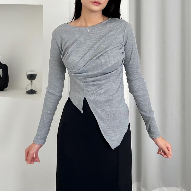 zia kenit krop top tenk top