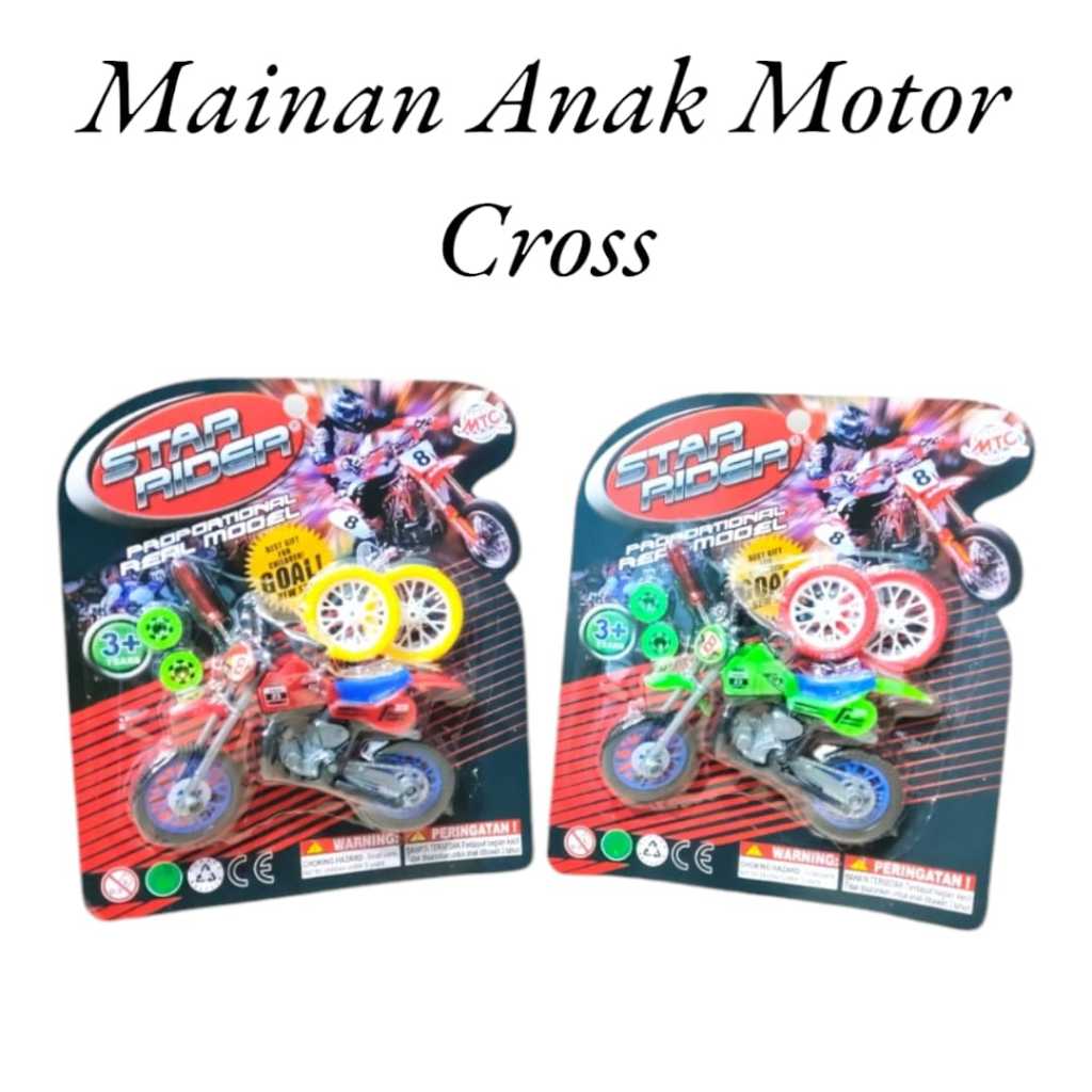 Mainan Motor Cross / Mainan Motor Trail Anak. Murah